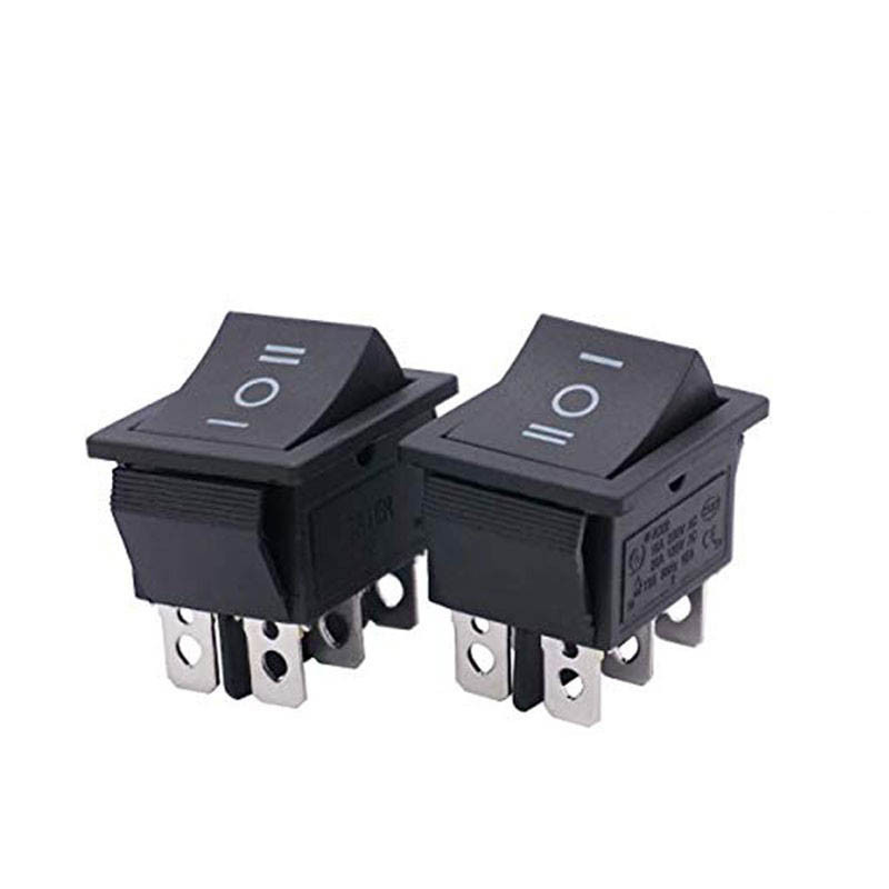 کلید راکر مدل 6PIN KCD4 بسته 3 عددی