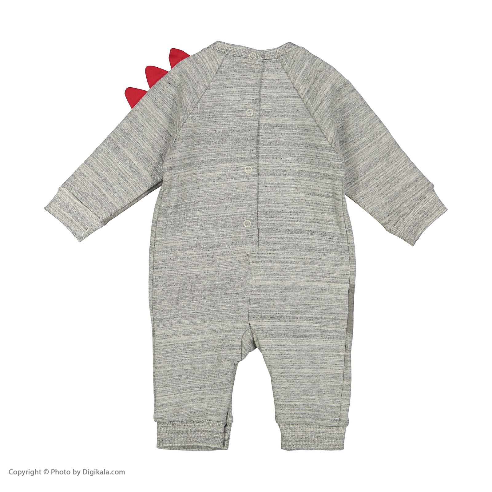 ست 3 تکه لباس نوزادی پسرانه نیلی مدل 21611444-gray -  - 6