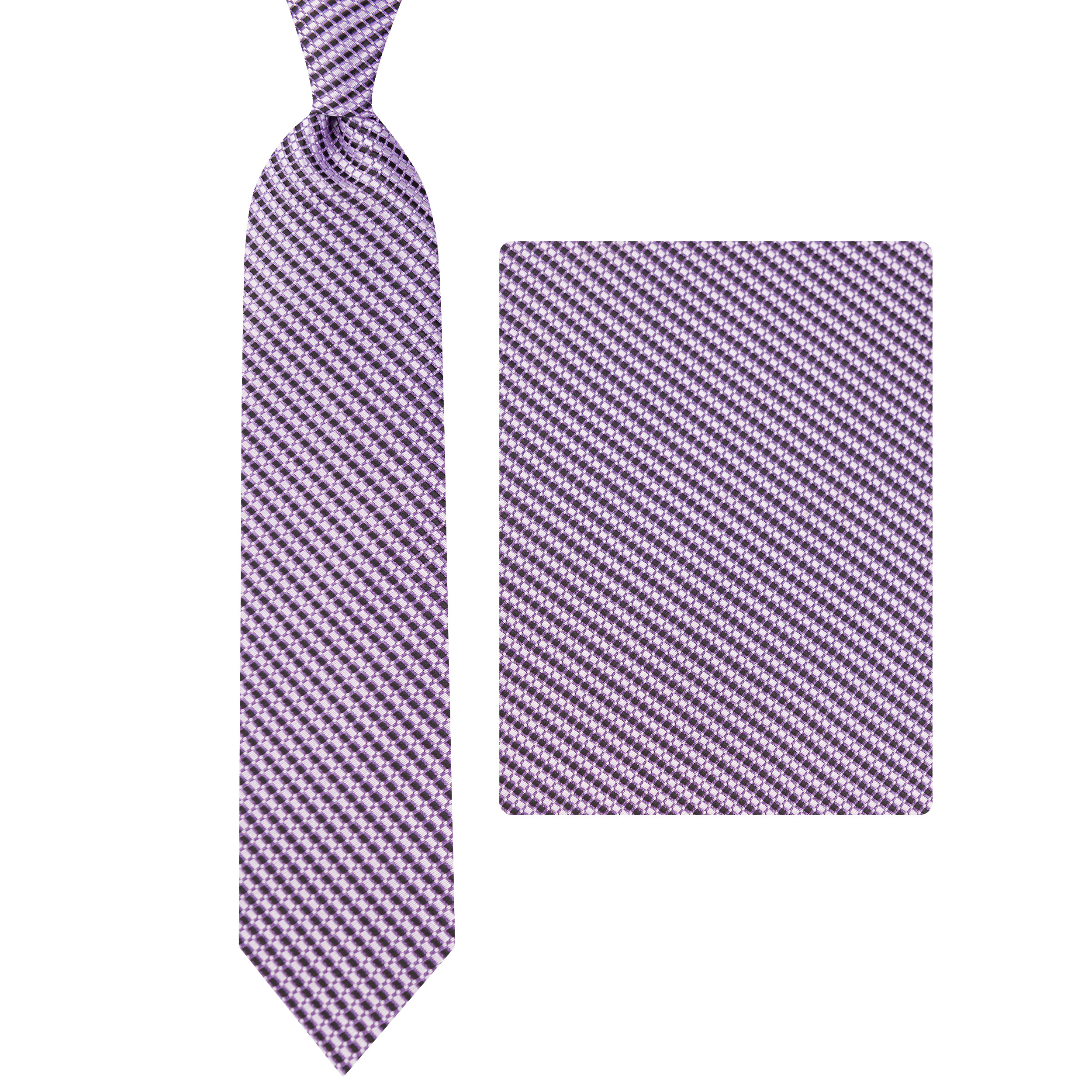 ست کراوات و دستمال جیب مردانه مدل GF-PO1477-PU