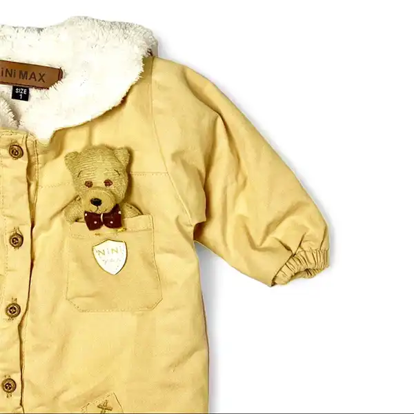 سرهمی نوزادی نی نی مکس مدل عروسکی رنگ کرم