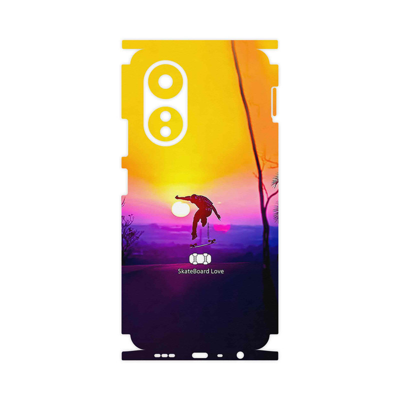 برچسب پوششی ماهوت مدل Skateboard-FullSkin مناسب برای گوشی موبایل اپو A58 4G