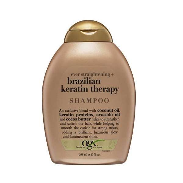 شامپو او جی ایکس مدل Brazilian Keratin Smooth حجم 385 میلی لیتر شامپو او جی ایکس مدل Brazilian Keratin Smooth حجم 385 میلی لیتر