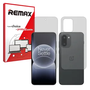 Remax Transparent Screen Protector Full Screen Model Suitable for OnePlus Ace 6T Mobile Phone along with the back protector
