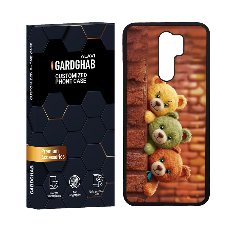 کاور گارد قاب علوی مدل دورژله ای کارتنی و انیمه مناسب برای گوشی موبایل شیائومی Redmi 9 / Redmi 9 Prime