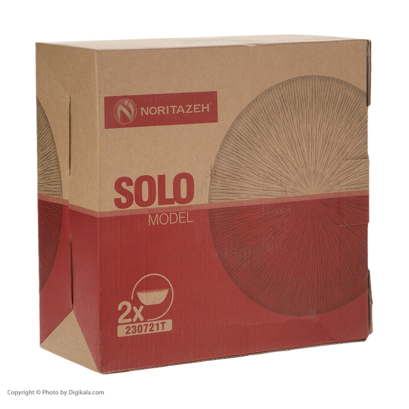 کاسه نوری تازه سری Solo مدل 230721T بسته 2 عددی