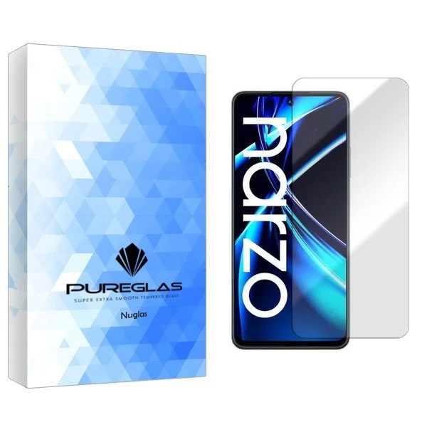 محافظ صفحه نمایش پیور گلس مدل NueGlas مناسب برای گوشی موبایل ریلمی Narzo N55