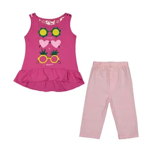 ست تاپ و شلوار دخترانه سون پون مدل 1391728-88