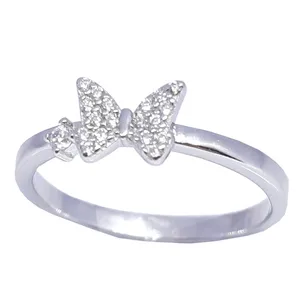 انگشتر نقره زنانه مدل 7465