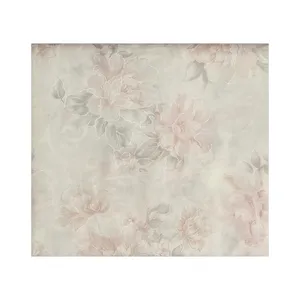 پارچه چادر عرض 1.1 متر مدل گل عروس نقره کوب  رنگ سفید