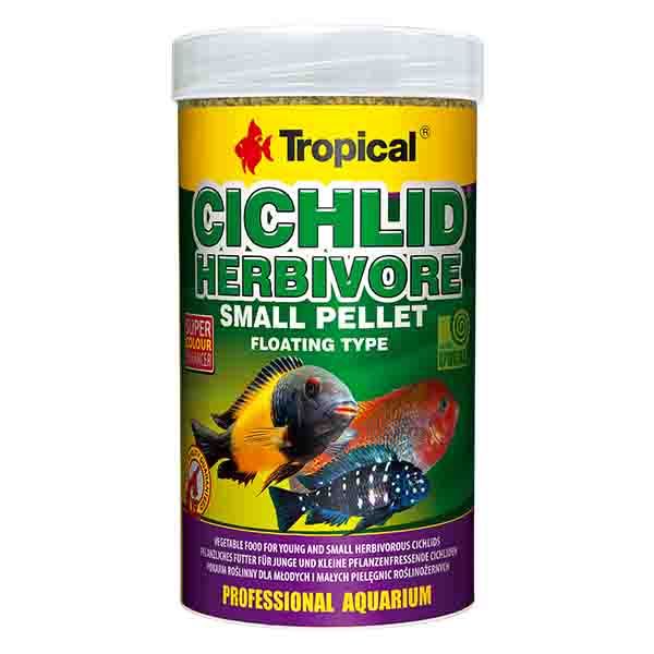 غذای ماهی تروپیکال مدل Cichlid Herbivore Small  وزن 90 گرم غذای ماهی تروپیکال مدل Cichlid Herbivore Small  وزن 90 گرم
