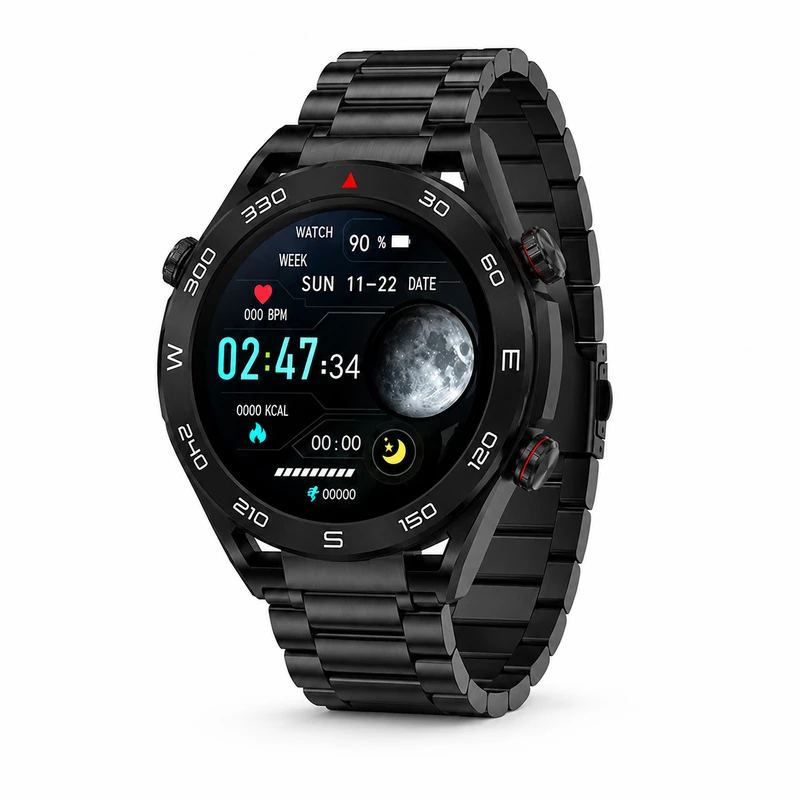 ساعت هوشمند 49 میلی‌متری ووکاس مدل G6 MAX با بند استیل ضدزنگ