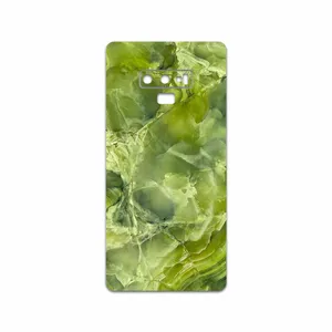MAHOOT Green Crystal Marble Cover Sticker for Samsung Galaxy Note 9