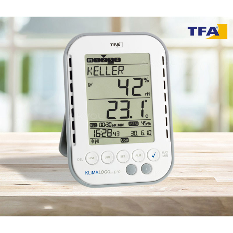 دیتالاگر ثبت دما و رطوبت تی اف ای مدل 30.3039IT