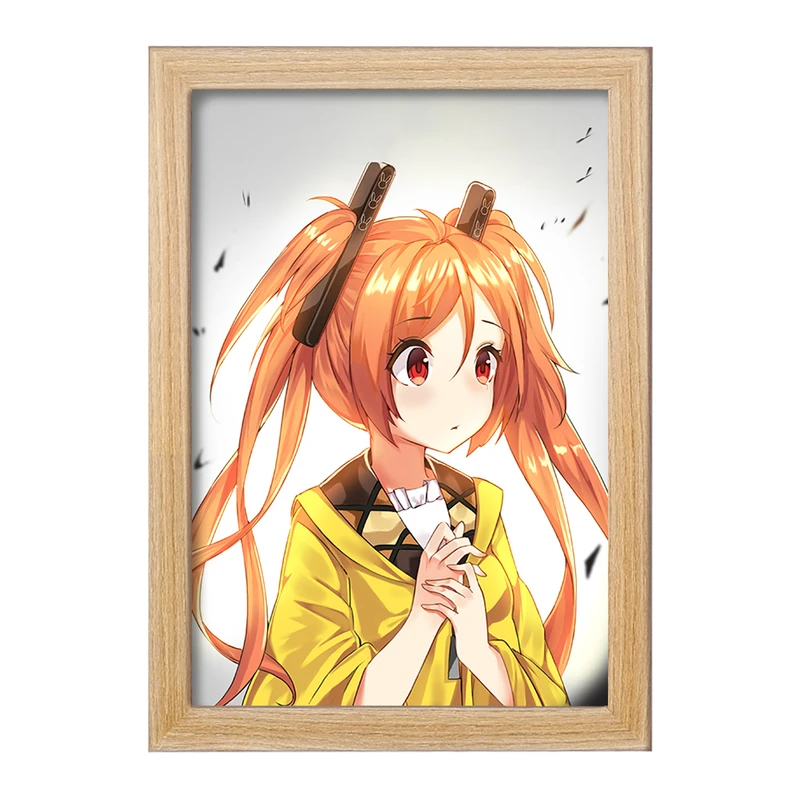 تابلو خندالو مدل انجو انیمه گلوله سیاه کد 35865