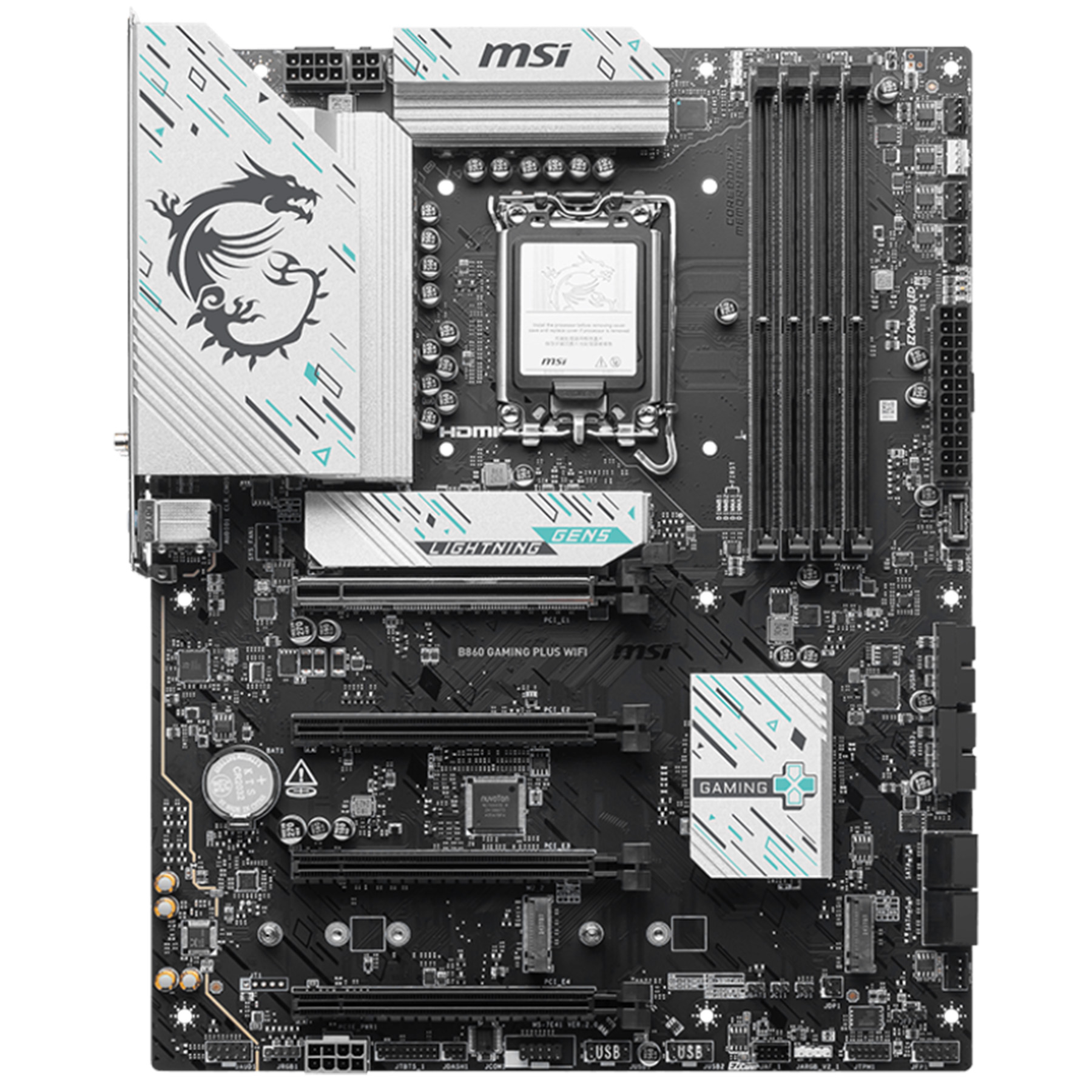 مادربرد ام اس آی مدل B860 GAMING PLUS WIFI