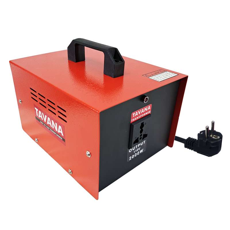 ترانس تبدیل 220 به 110 ولت توانا مدل T-2000W ترانس تبدیل 220 به 110 ولت توانا مدل T-2000W