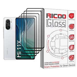 Ricoo Ricoo Glass MIX004 Screen Protector For Xiaomi Mi 11X Pack Of 4
