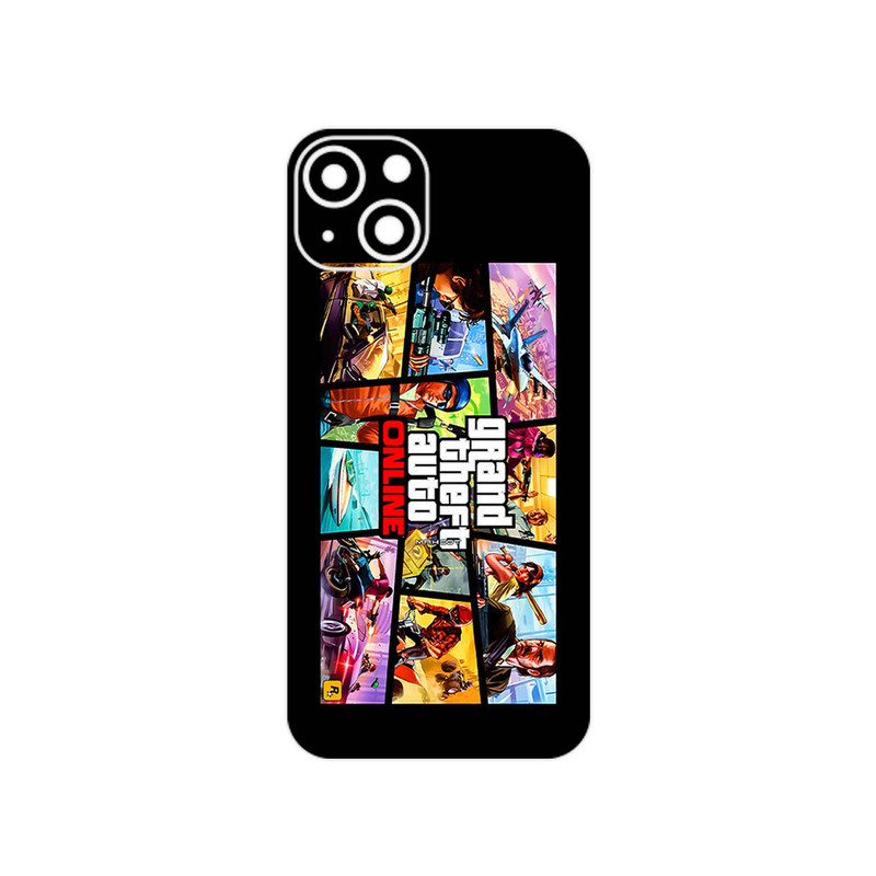 برچسب پوششی ماهوت مدل GTA Online Game Series مناسب برای گوشی موبایل اپل iPhone 13