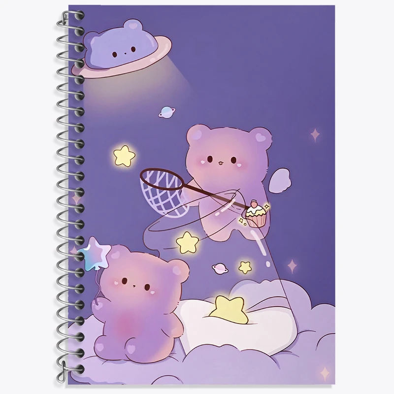 دفتر لغت 50 برگ خندالو طرح خرس های کیوت کد N4100