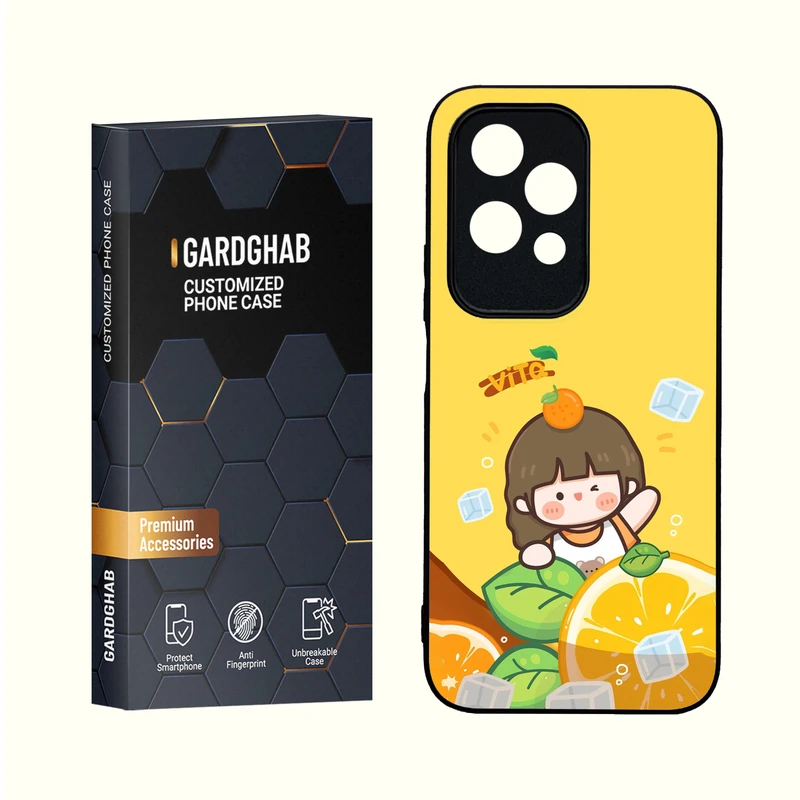 کاور گارد قاب مدل دور ژله ای  گلس دخترانه مناسب برای گوشی انر Honor 200Lite 5G