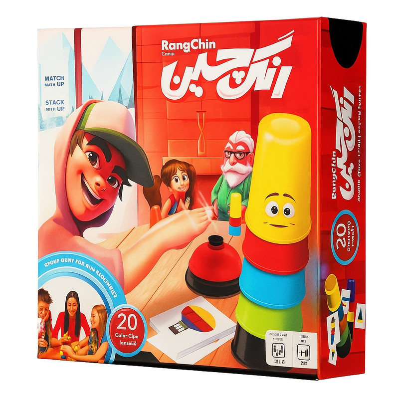 بازی فکری مدل رنگ چین کد A010