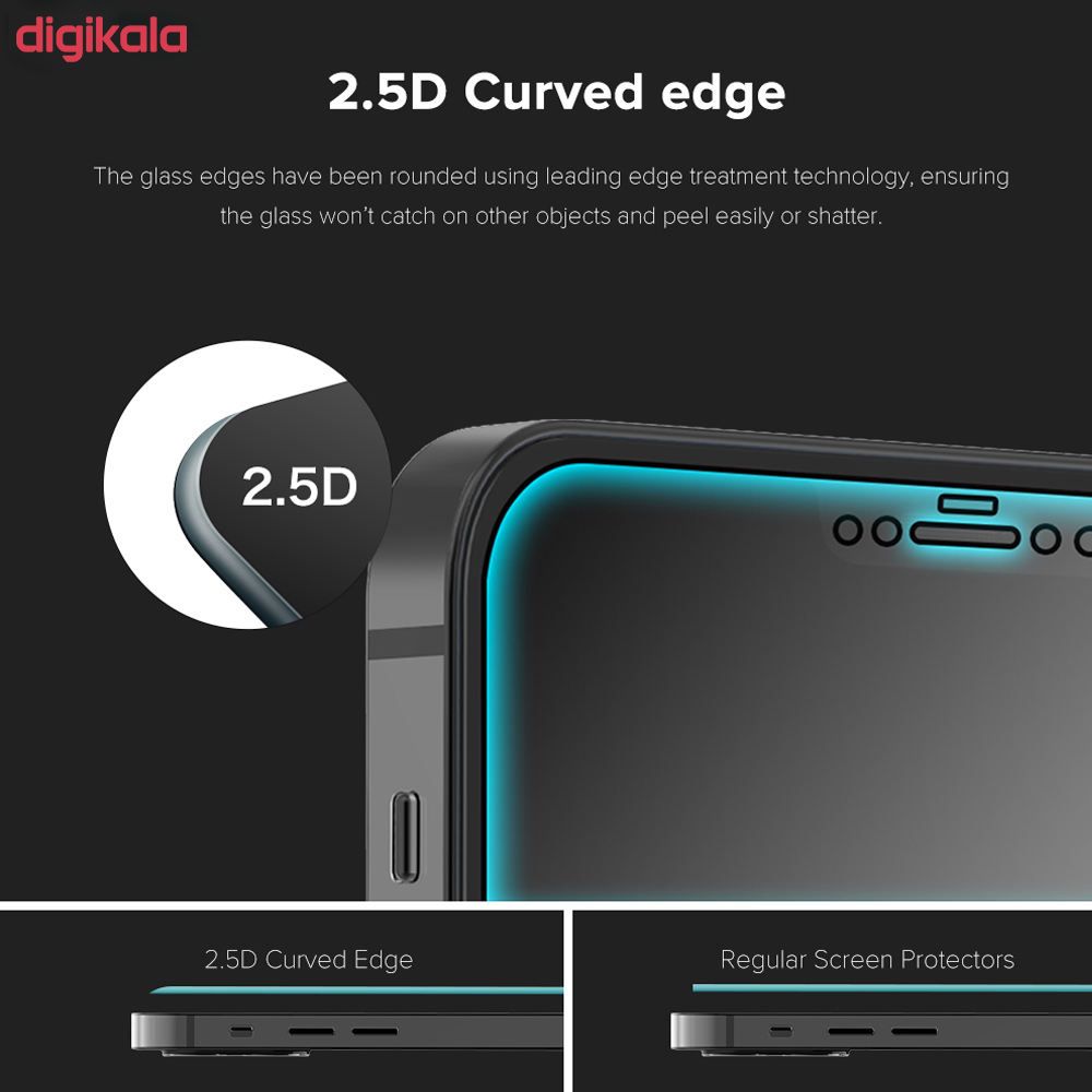محافظ صفحه نمایش آرمور مستر مدل Edge To Edge مناسب برای گوشی موبایل هوآوی Nova 3E / Nova3E / P20 Lite main 1 9