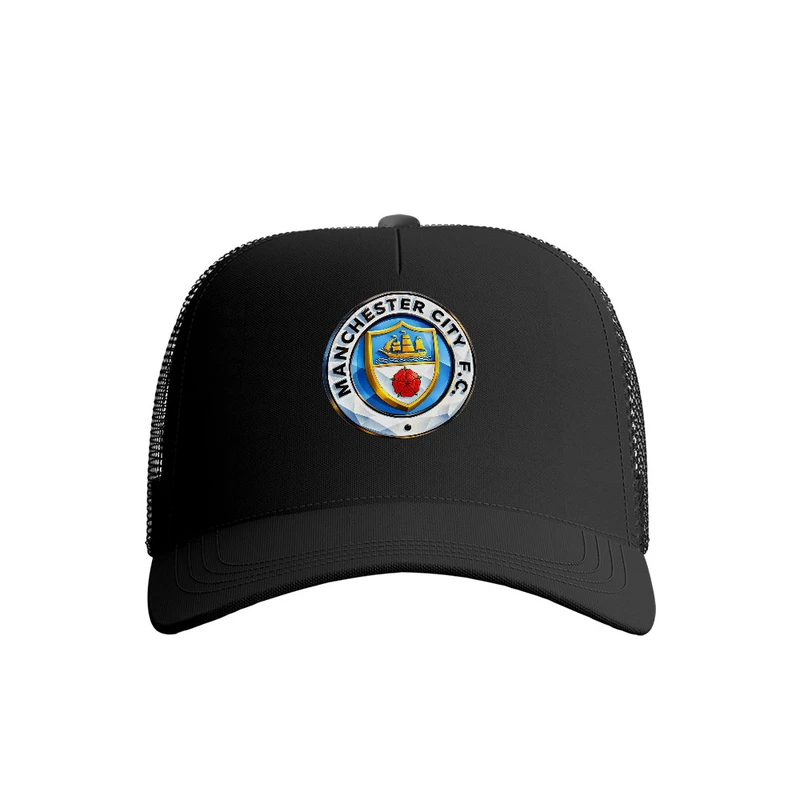 کلاه کپ پاد آفرین مدل فوتبالی منچستر سیتی کد 743