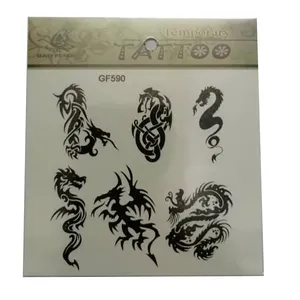 تتو موقت طرح اژدها کد 11