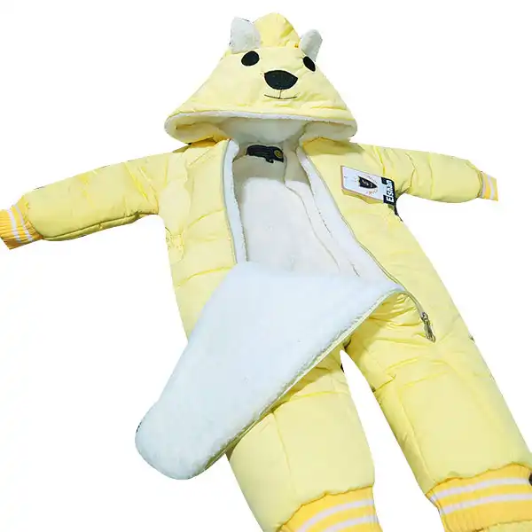 سرهمی نوزادی الشن مدل تدی کد Lim66 رنگ لیمویی