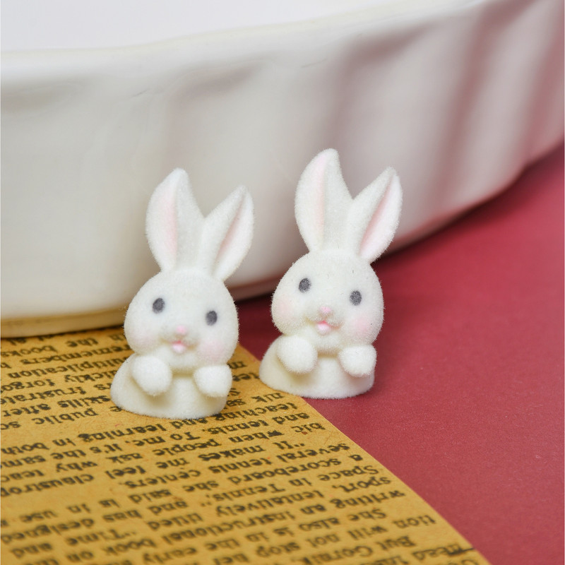 گوشواره دخترانه مدل عروسکی خرگوشی کد CR3