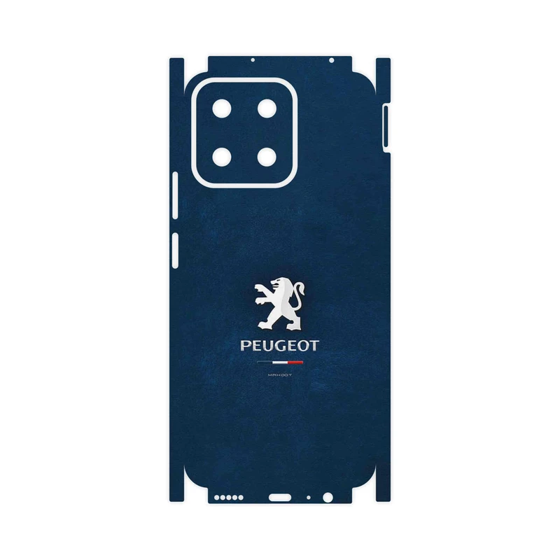 برچسب پوششی ماهوت مدل Peugeot_Logo-FullSkin مناسب برای گوشی موبایل آنر X7c
