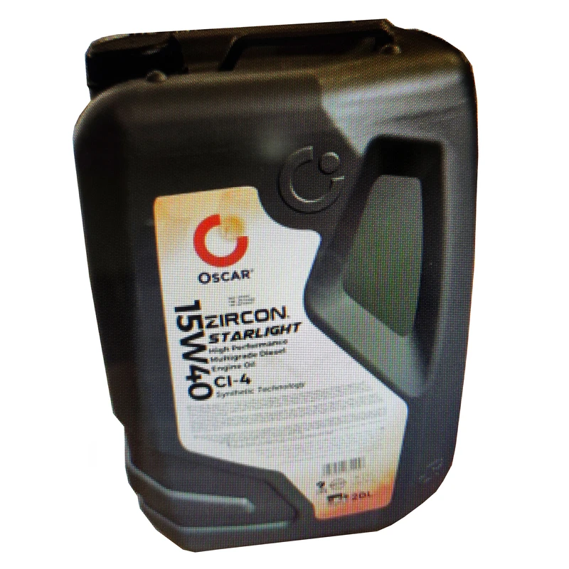 روغن موتور خودرو دیزلی اسکار مدل ZIRCON STARLIGHT  CI-4 15W40 حجم 20 لیتر