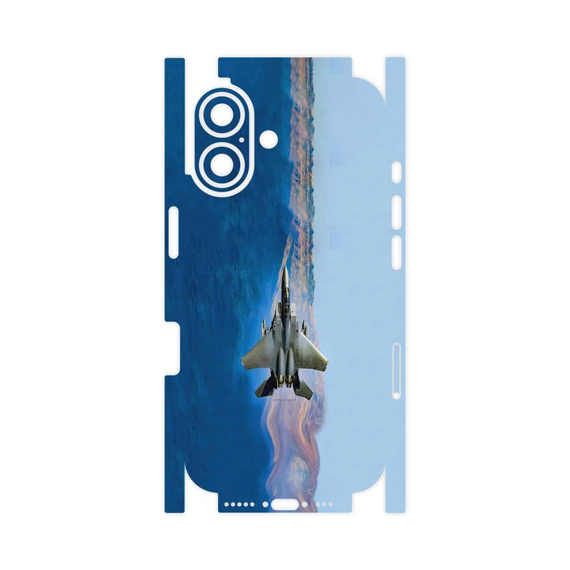 برچسب پوششی ماهوت مدل Fighter plane F15-FullSkin مناسب برای گوشی موبایل اپل iPhone 16