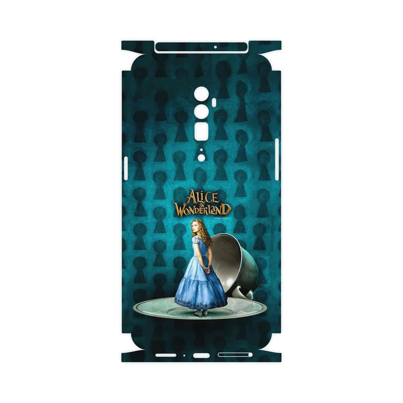 برچسب پوششی ماهوت مدل Alice in Wonderland-FullSkin مناسب برای گوشی موبایل اپو RENO 10X