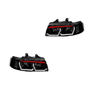 چراغ جلو خودرو گروه پژوهش صنعت مدرن مدل Hexa-Ur مناسب برای سمند بسته دو عددی