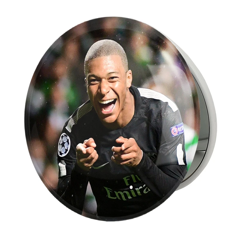 آینه جیبی خندالو طرح امباپه مدل تاشو کد 27602 