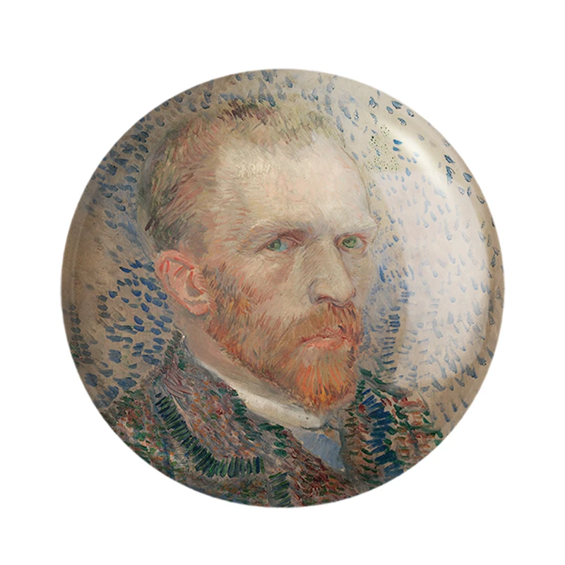 مگنت خندالو مدل سلف پرتره ونسان ونگوگ (Van Gogh) کد 36830
