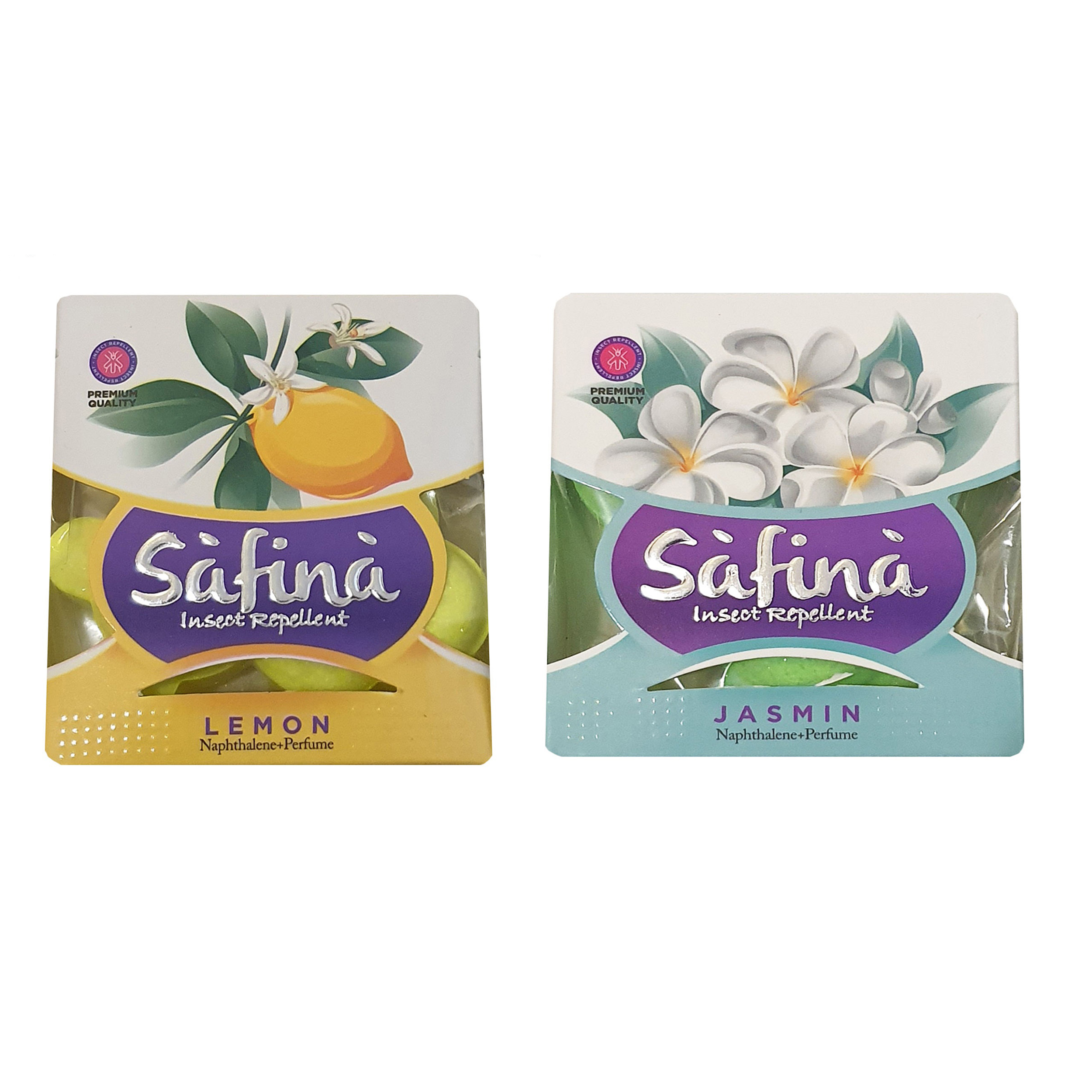 نفتالین خوشبوکننده هوا سافینا مدل S-4 مجموعه 2 عددی 
