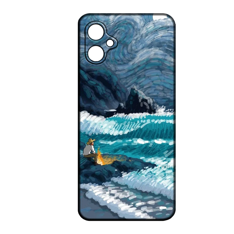 کاور طرح ونگوگ کد 366 مناسب برای گوشی موبایل سامسونگ Galaxy A05