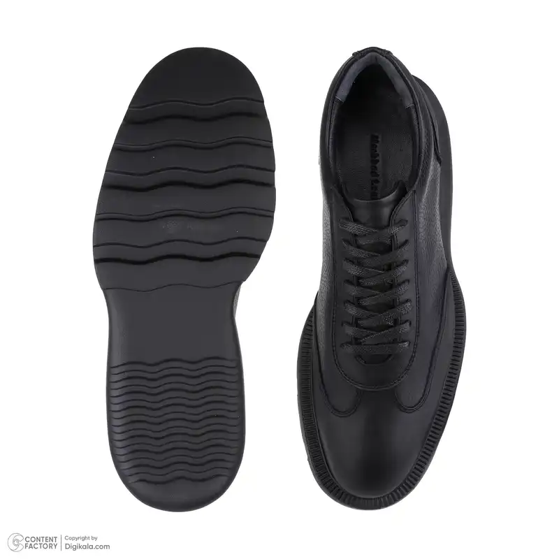 کفش روزمره مردانه چرم مشهد مدل J6244-001