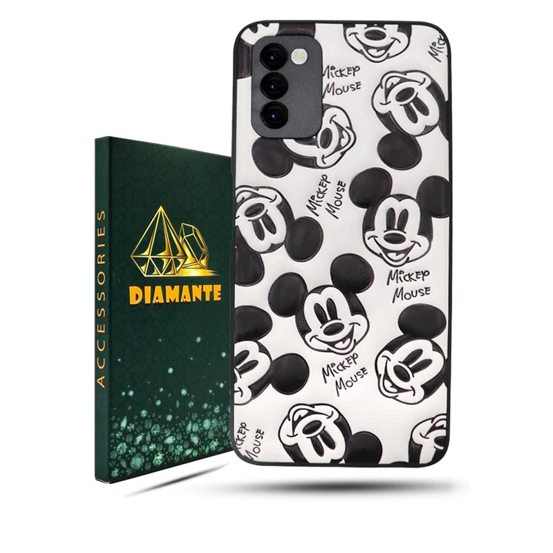 کاور دیامانته مدل Micki Gn مناسب برای گوشی موبایل سامسونگ Galaxy A03s