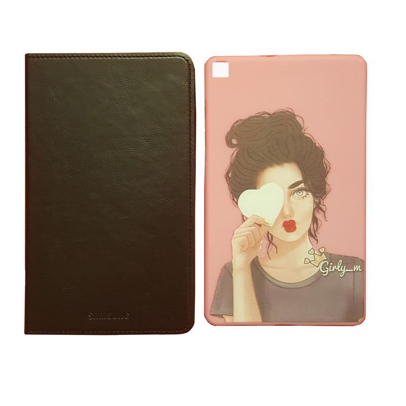 کیف کلاسوری مدل 8889998 مناسب برای تبلت سامسونگ Galaxy Tab A7 Lite SM/T225 به همراه کاور