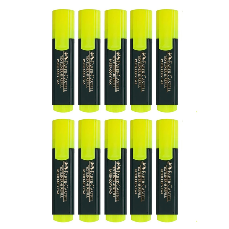 ماژیک علامت گذار فابر کاستل مدل 1548 بسته 10 عددی