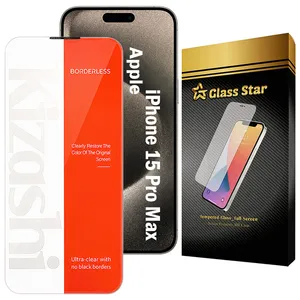 Glass Star KIZNOSTG Screen Protector For Apple iPhone 15 Pro Max