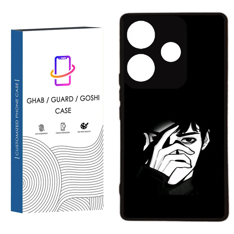 کاور قاب گارد گوشی طرح پسرانه کد 67 - TPU مناسب برای گوشی موبایل  شیائومی  Redmi 13