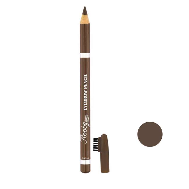 مداد ابرو روبی سیما مدل برس دار شماره 203