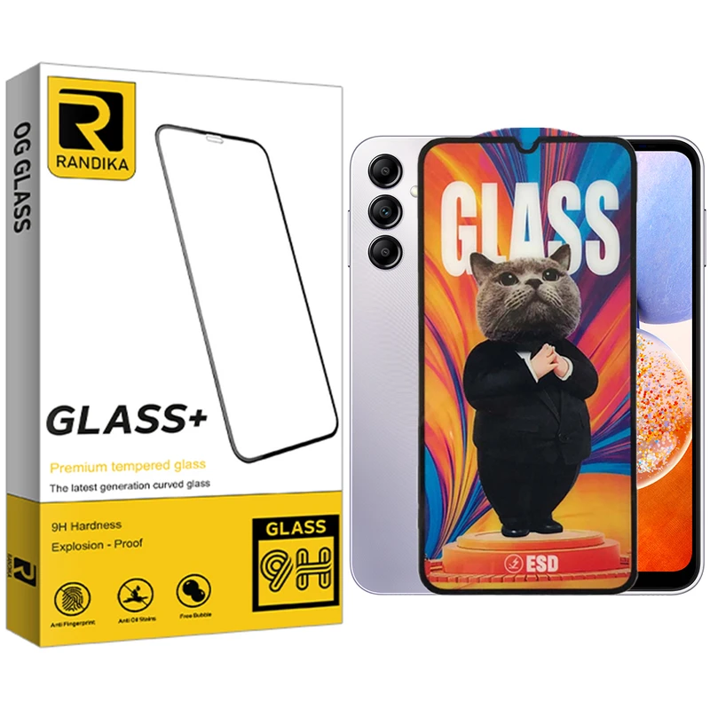 محافظ صفحه نمایش راندیکا مدل Premium Cat مناسب برای گوشی موبایل سامسونگ Galaxy A14 5G