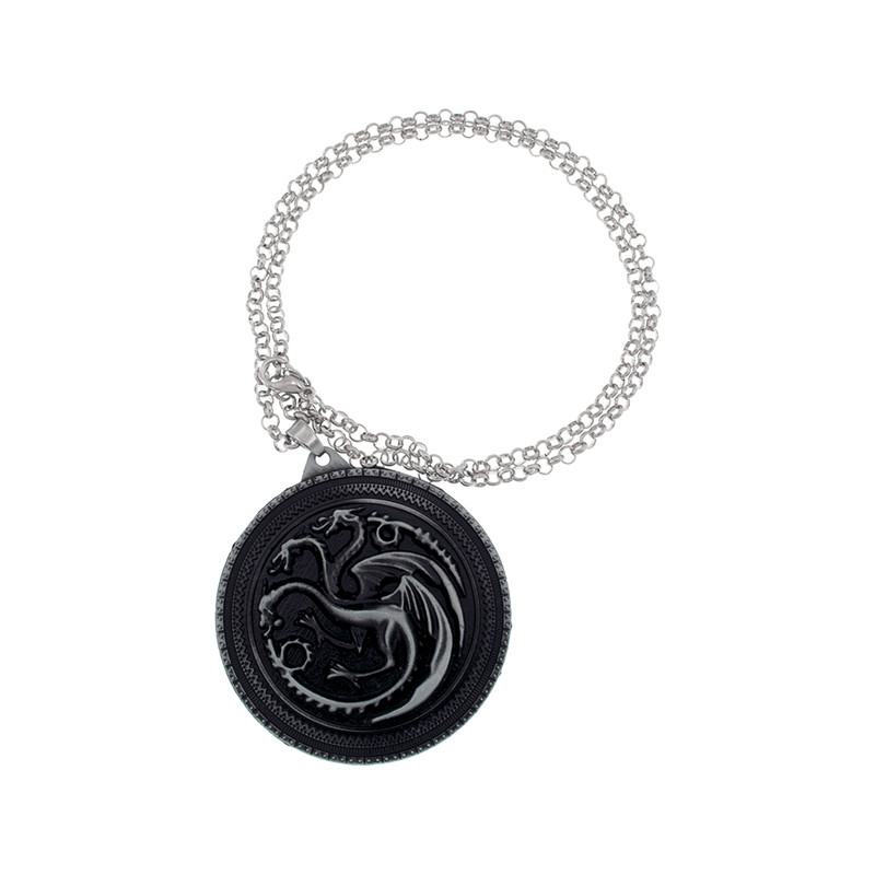 گردنبند مردانه برانت طرح نماد تارگرین سریال بازی تاج و تخت گردنبند مردانه برانت طرح نماد تارگرین سریال بازی تاج و تخت