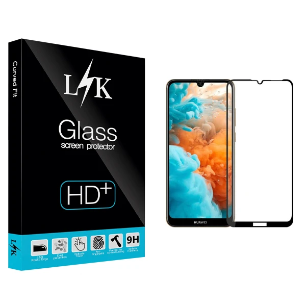 محافظ صفحه نمایش ال کی مدل +HD مناسب برای گوشی موبایل هوآوی Y6 2019 / Y6 Prime 2019
