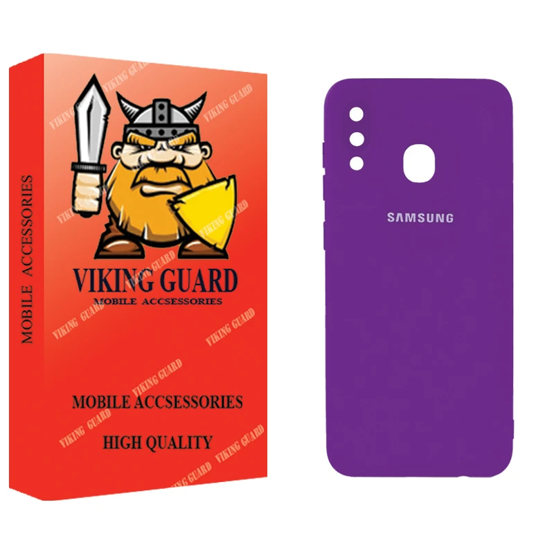 کاور وایکینگ گارد مدل سیلیکونی مناسب برای گوشی موبایل سامسونگ Galaxy A30